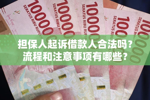 北京担保人起诉借款人合法吗？流程和注意事项有哪些？