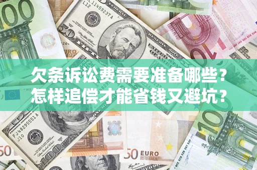 北京欠条诉讼费需要准备哪些？怎样追偿才能省钱又避坑？