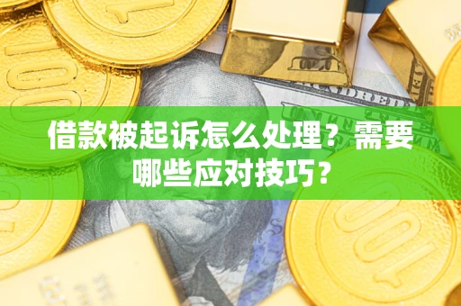 北京借款被起诉怎么处理？需要哪些应对技巧？